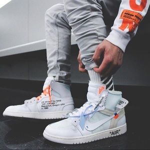 Off white Jordan 1